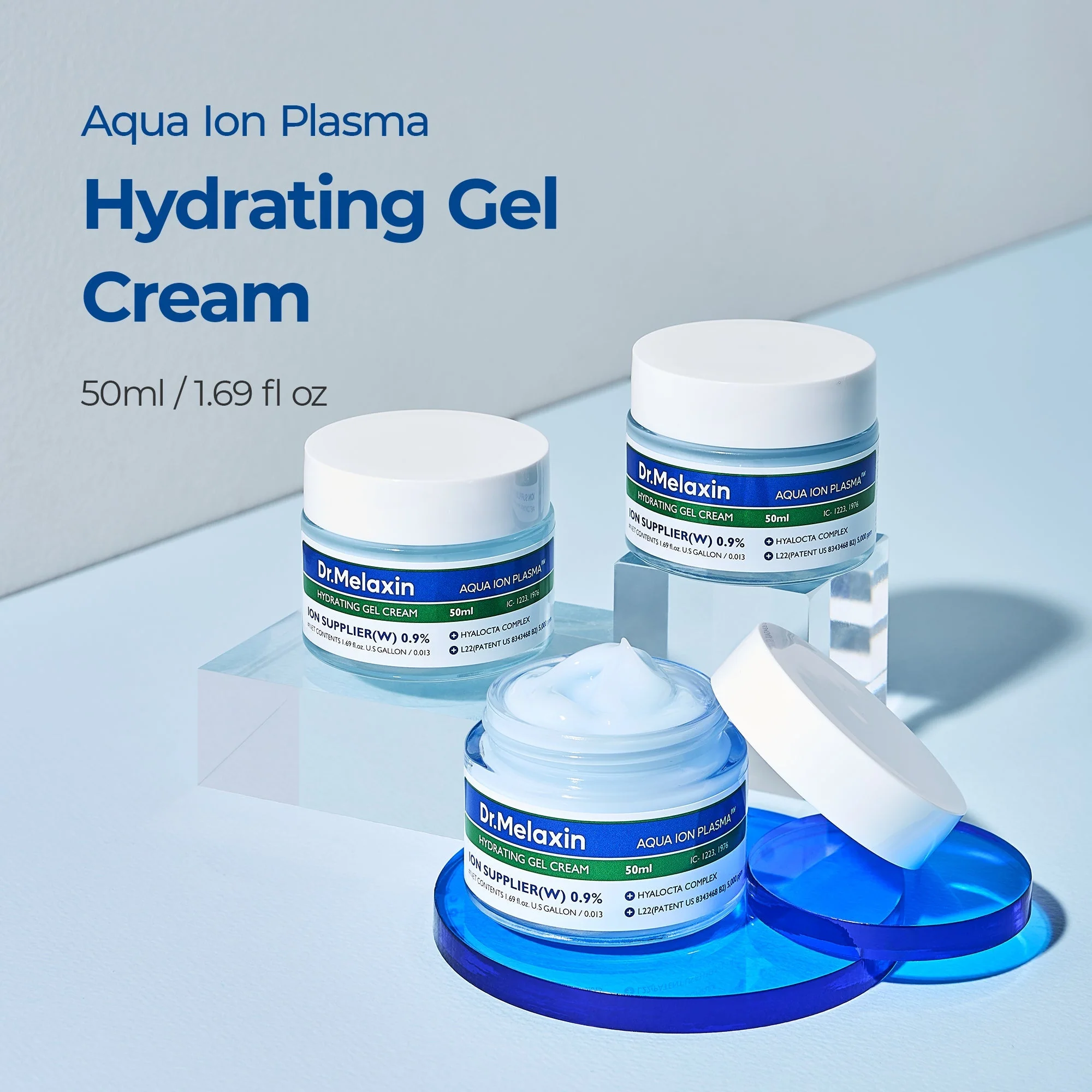 Crema hidratante en gel Aqua Ion Plasma - Image 3