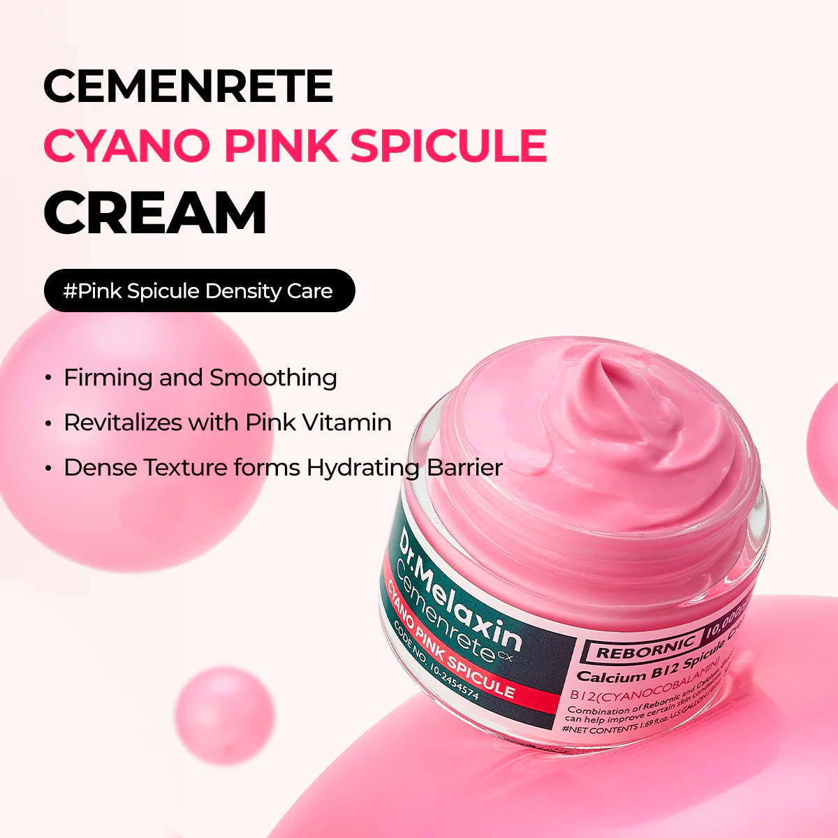 Línea de espículas de color rosa ciano de Cemenrete - Image 26