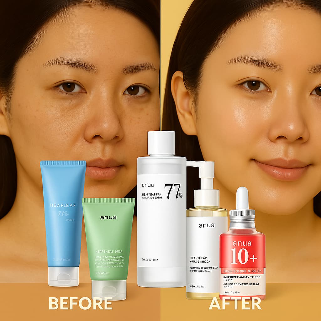 Set de cuidado de la piel coreano Anua Glow | 5 productos esenciales - Image 7