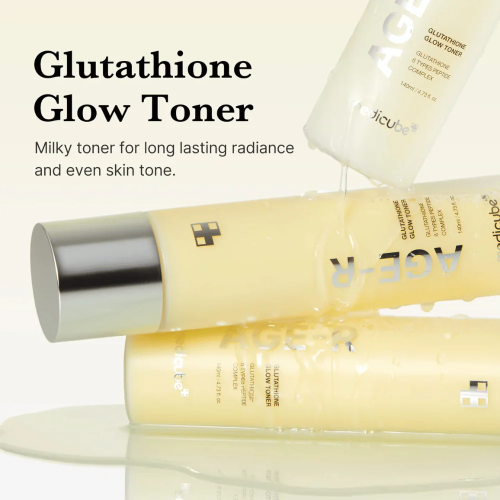 Tónico iluminador con glutatión AGE-R 140 ml - Image 2