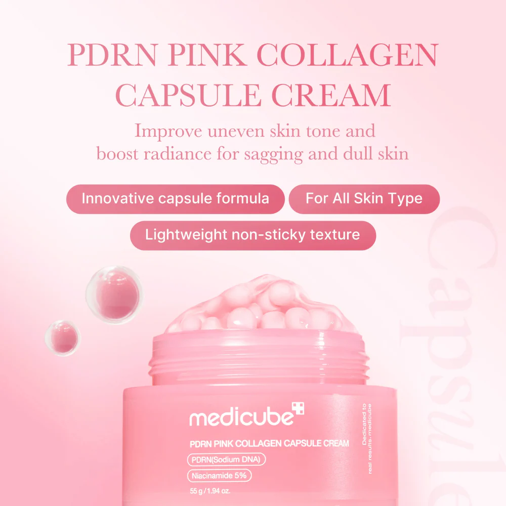 Crema de colágeno rosa PDRN (55 g) - Image 2