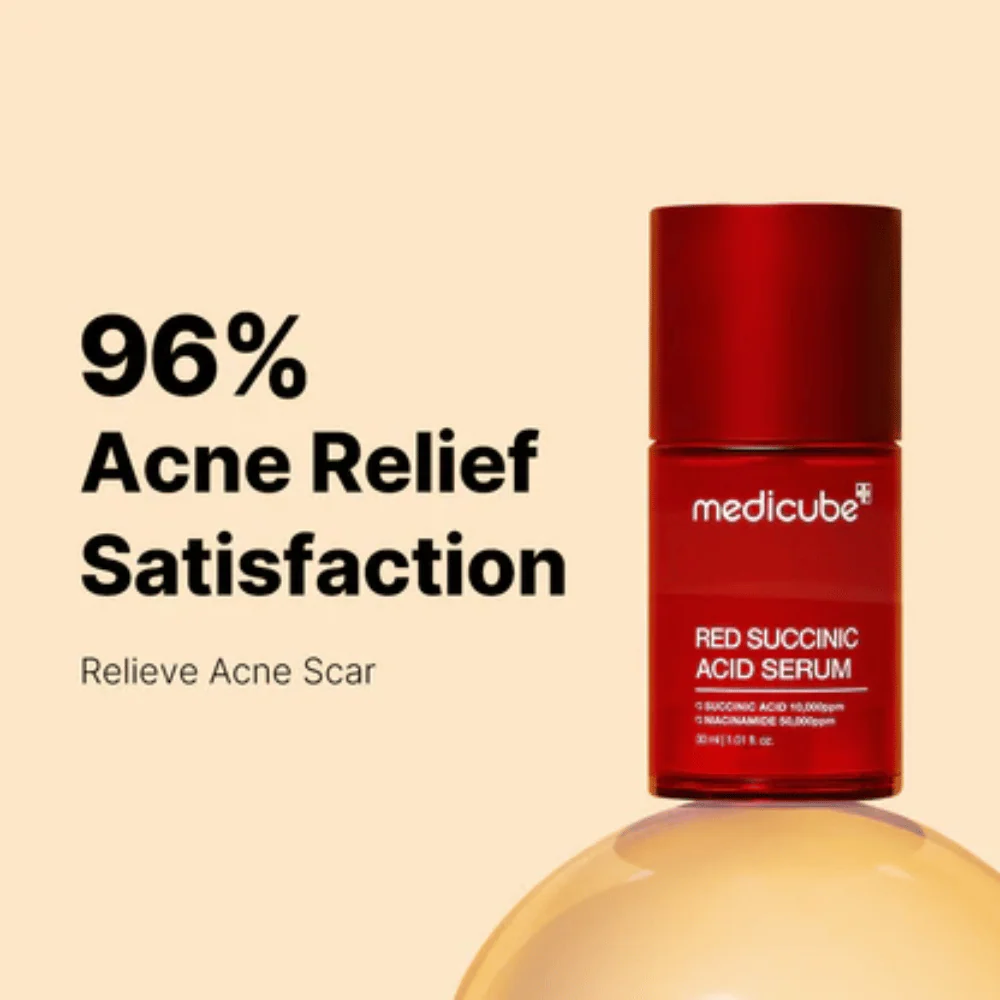 Suero clarificante con ácido succínico rojo 30 ml - Image 3