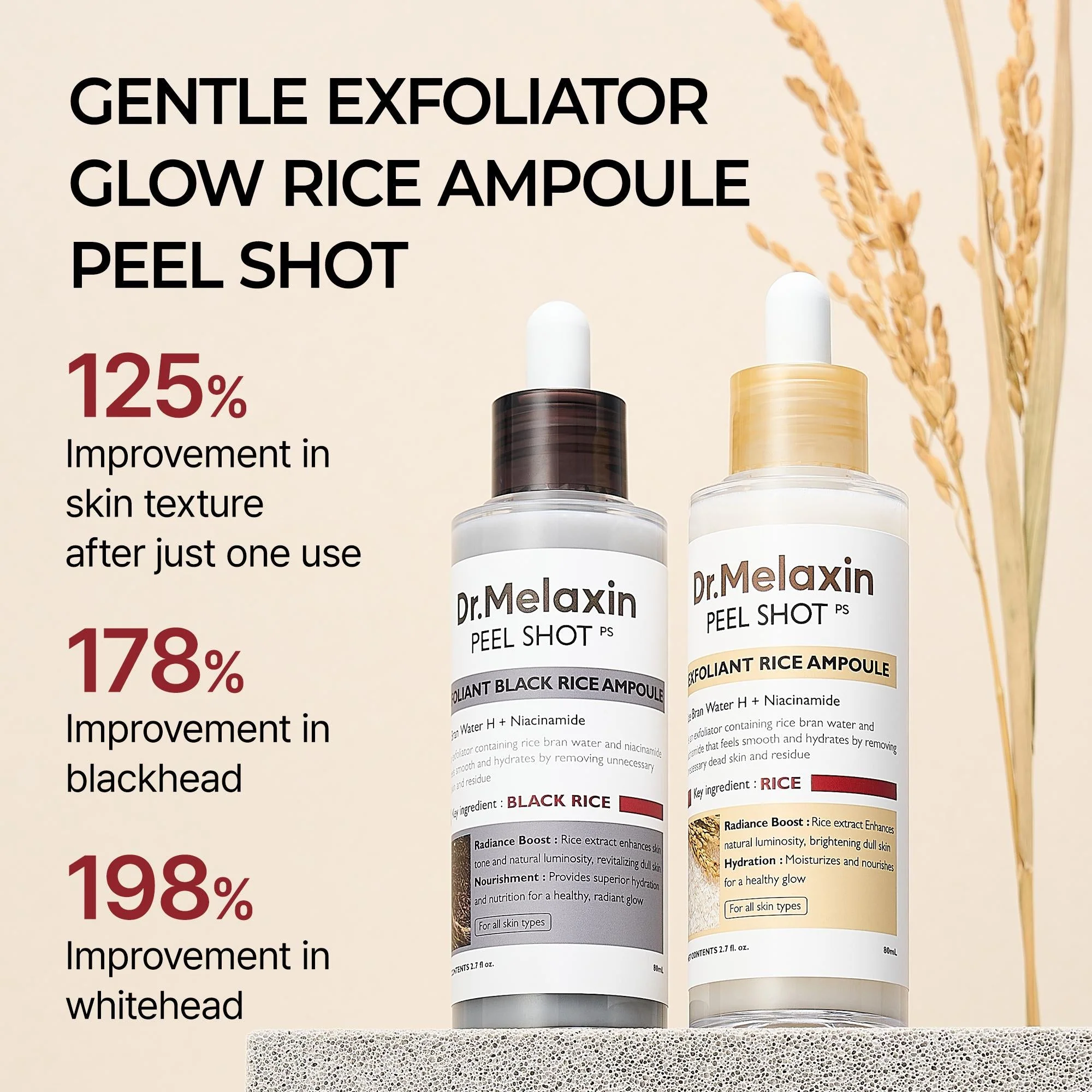 Set de 4 ampollas exfoliantes Peel Shot – Edición de Primavera - Image 2